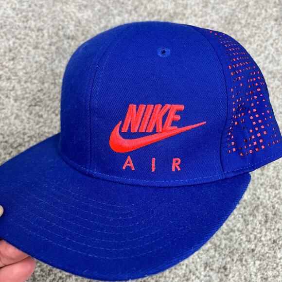 Nike True Kids snapback hat blue and orange - Picture 1 of 8
